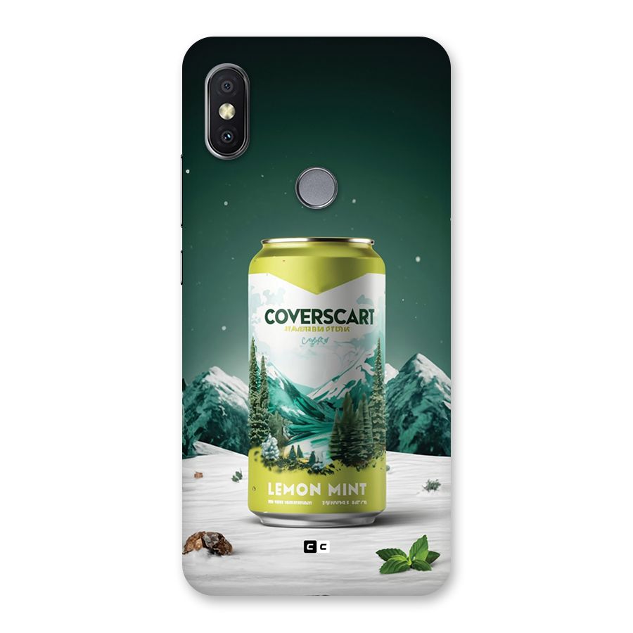 Lemon Mint Back Case for Redmi Y2