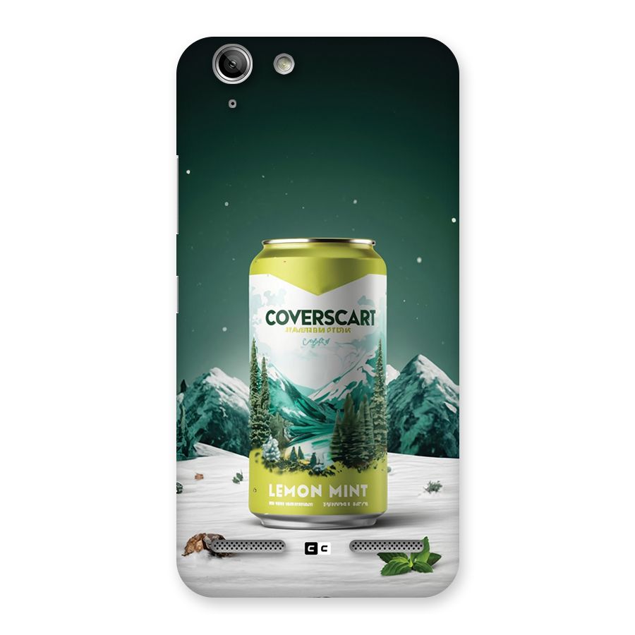 Lemon Mint Back Case for Vibe K5