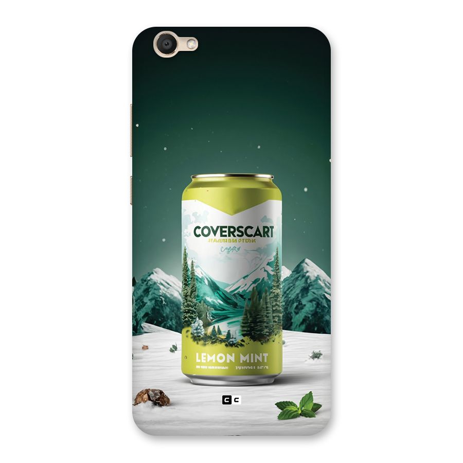 Lemon Mint Back Case for Vivo V5