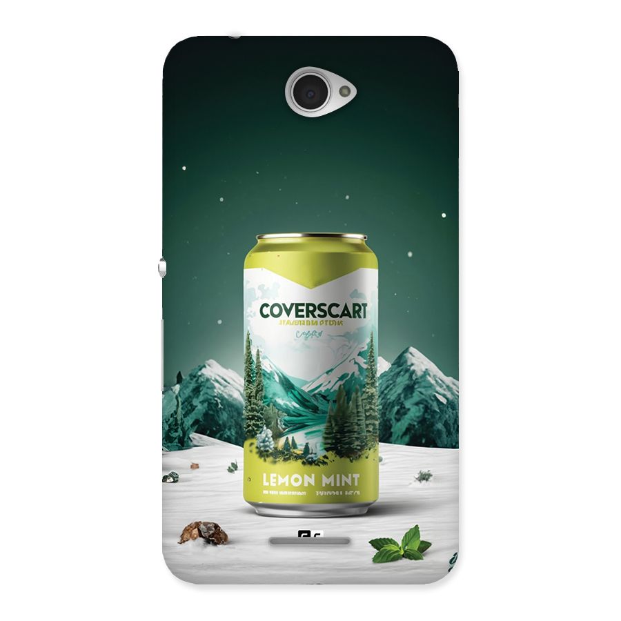 Lemon Mint Back Case for Xperia E4