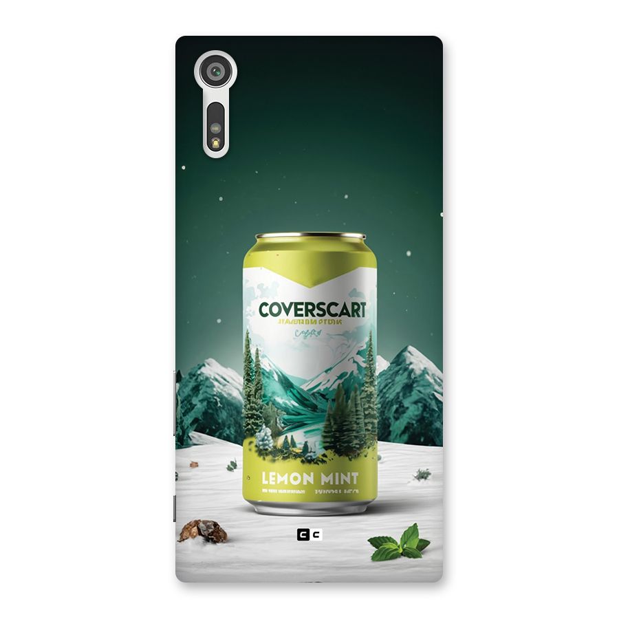Lemon Mint Back Case for Xperia XZ