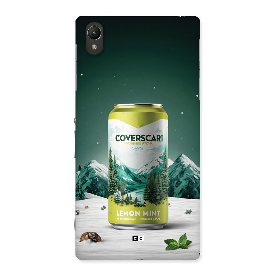 Lemon Mint Back Case for Xperia Z1