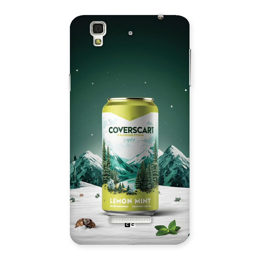 Lemon Mint Back Case for YU Yureka Plus
