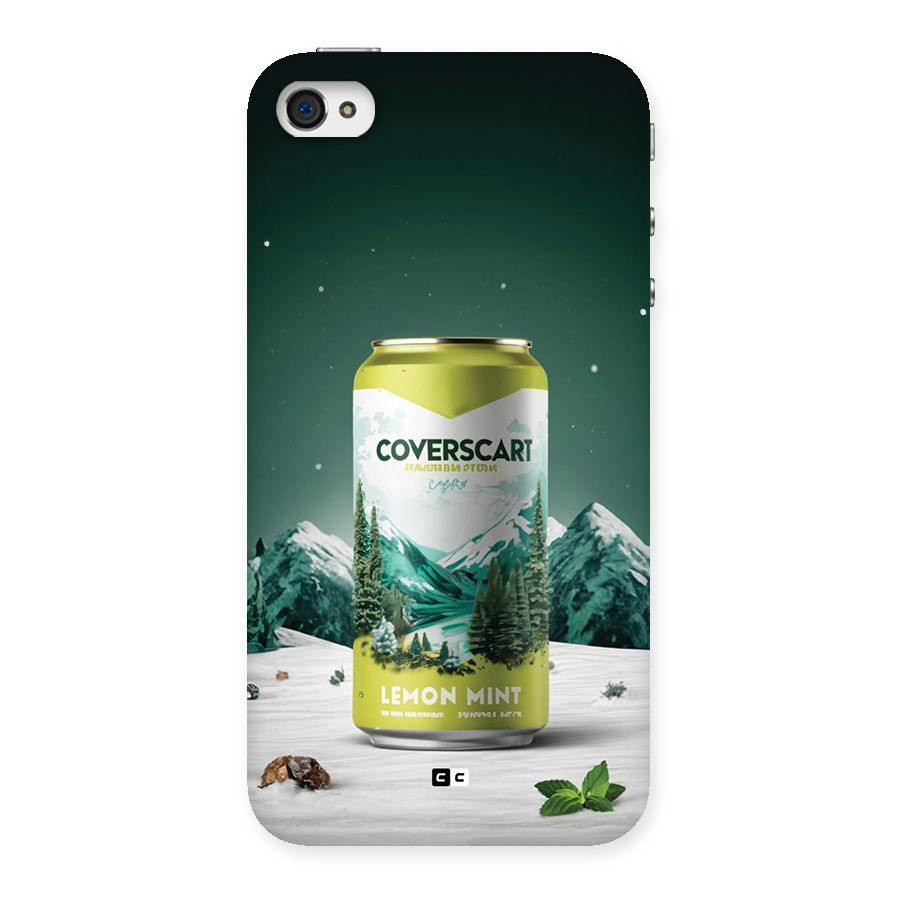 Lemon Mint Back Case for iPhone 4 4s