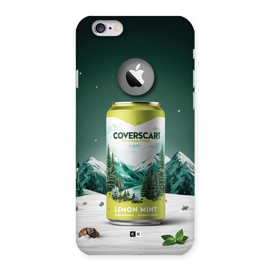 Lemon Mint Back Case for iPhone 6 Logo Cut