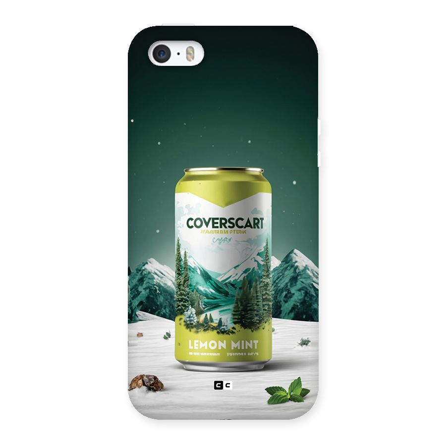 Lemon Mint Back Case for iPhone SE 2016