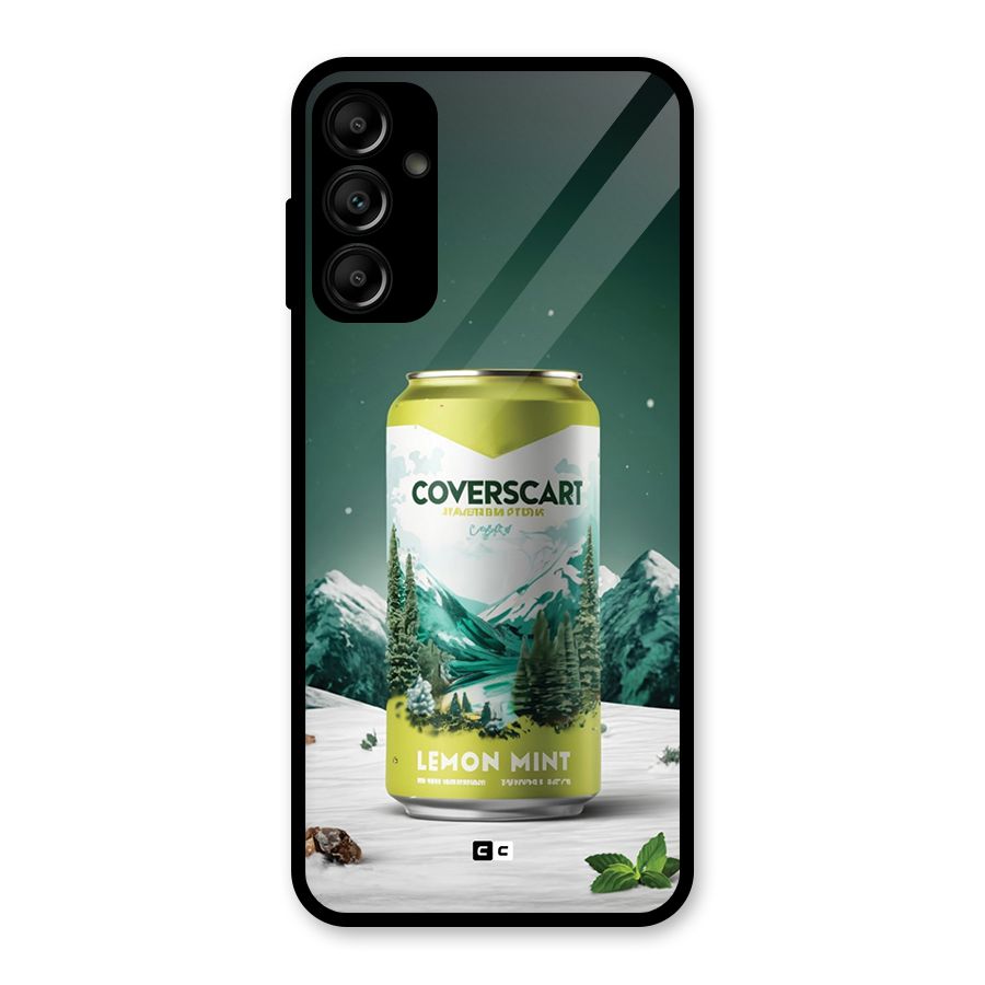 Lemon Mint Glass Back Case for Galaxy A14 5G
