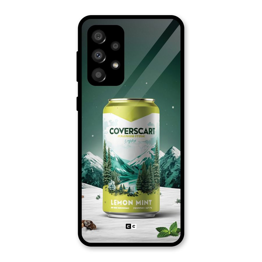 Lemon Mint Glass Back Case for Galaxy A32