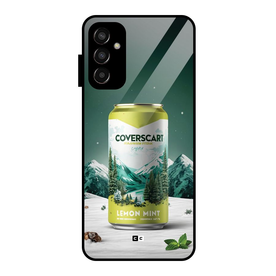 Lemon Mint Glass Back Case for Galaxy F13