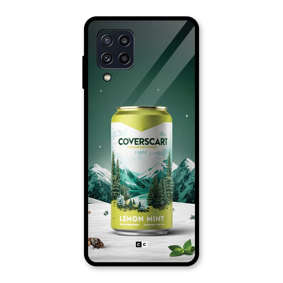 Lemon Mint Glass Back Case for Galaxy M32