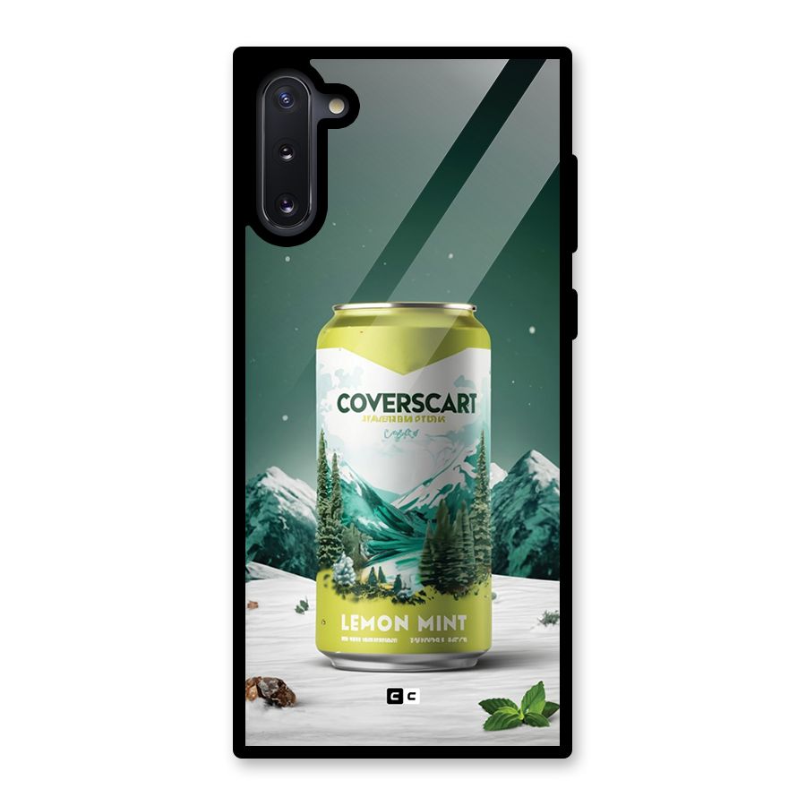Lemon Mint Glass Back Case for Galaxy Note 10