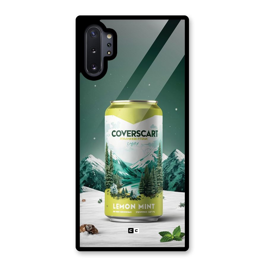 Lemon Mint Glass Back Case for Galaxy Note 10 Plus