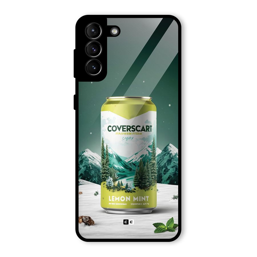 Lemon Mint Glass Back Case for Galaxy S21 Plus