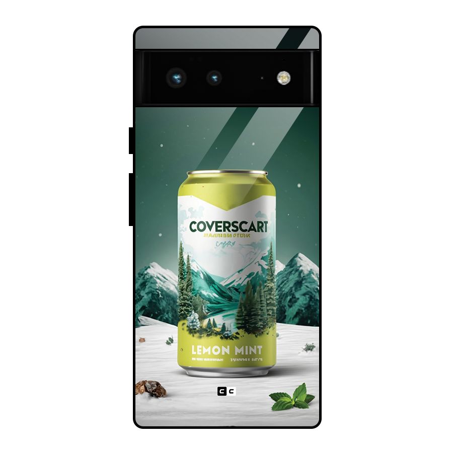 Lemon Mint Glass Back Case for Google Pixel 6