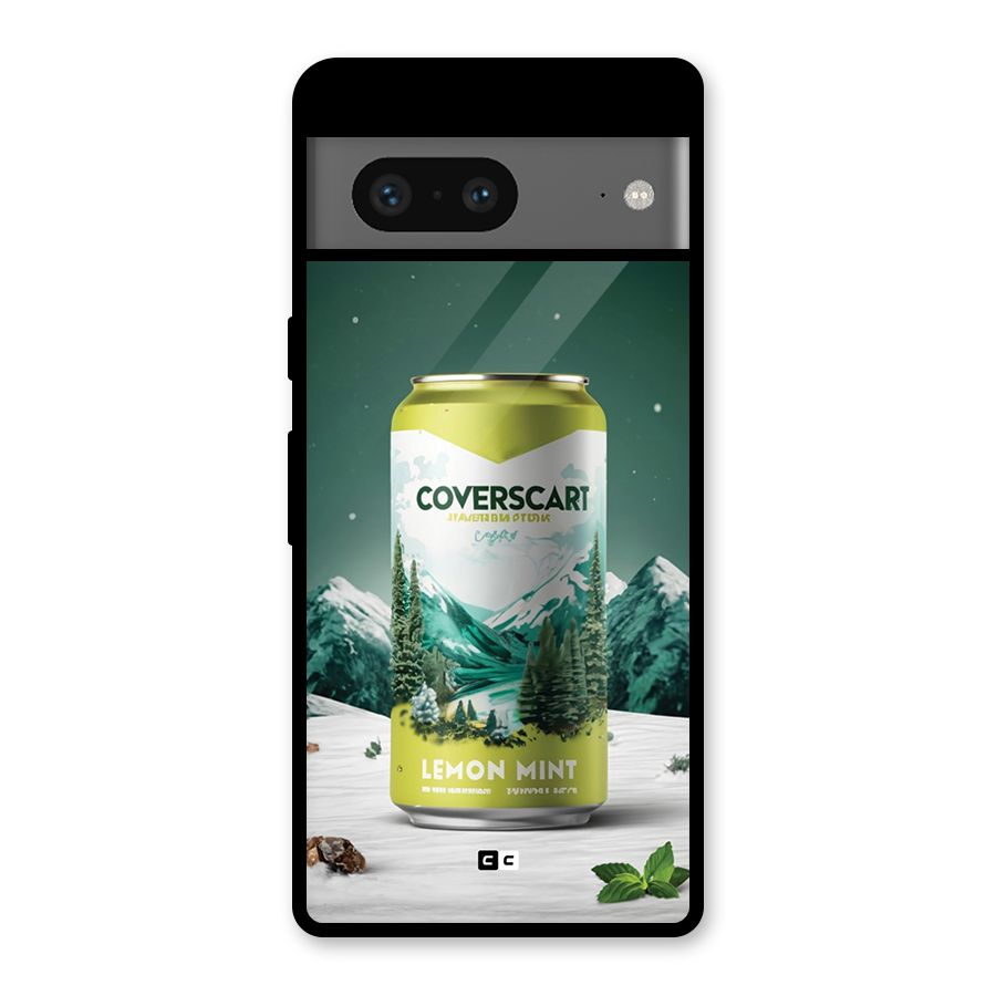 Lemon Mint Glass Back Case for Google Pixel 7