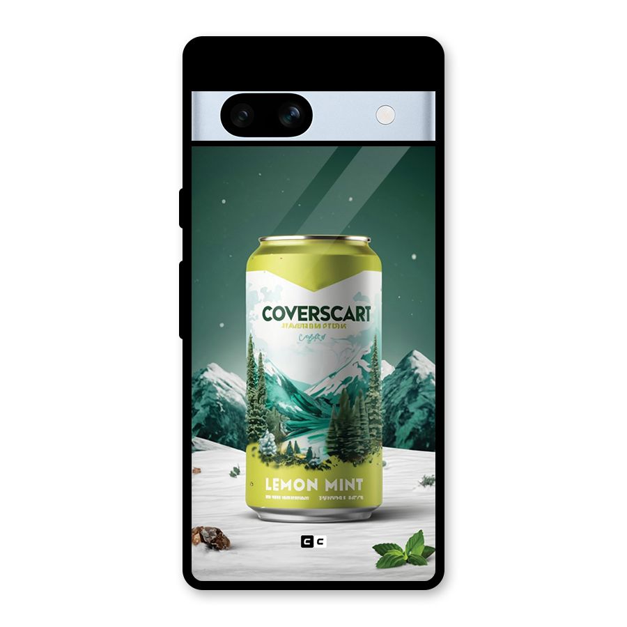 Lemon Mint Glass Back Case for Google Pixel 7a
