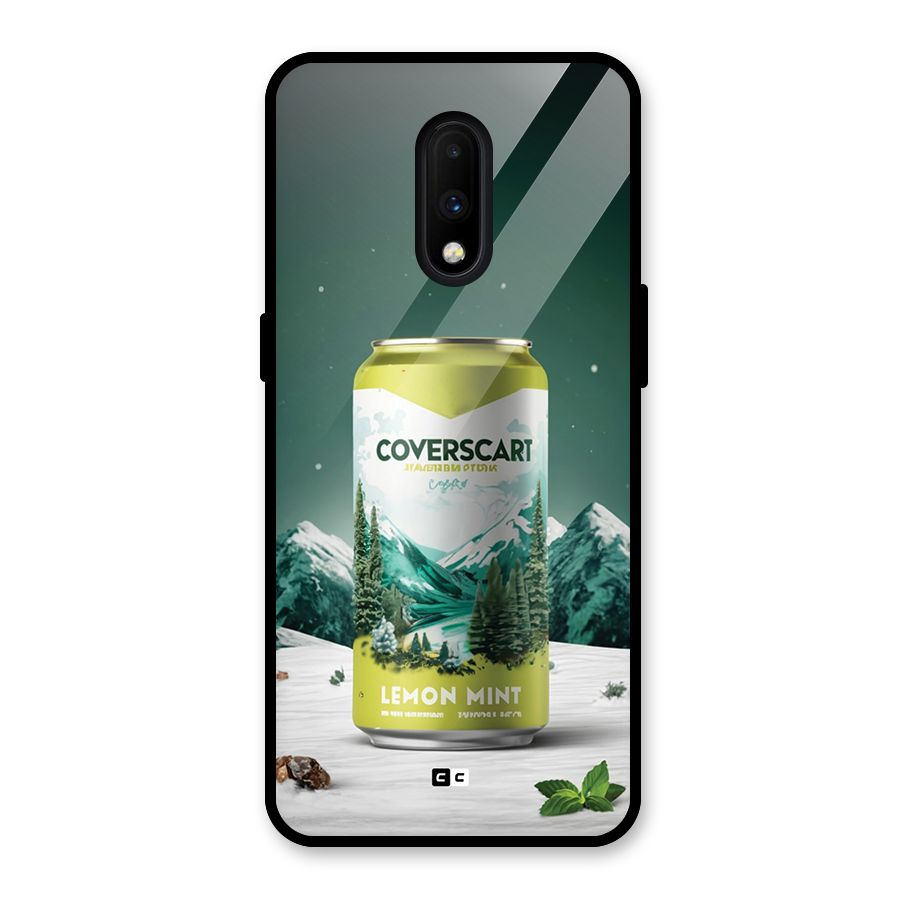 Lemon Mint Glass Back Case for OnePlus 7