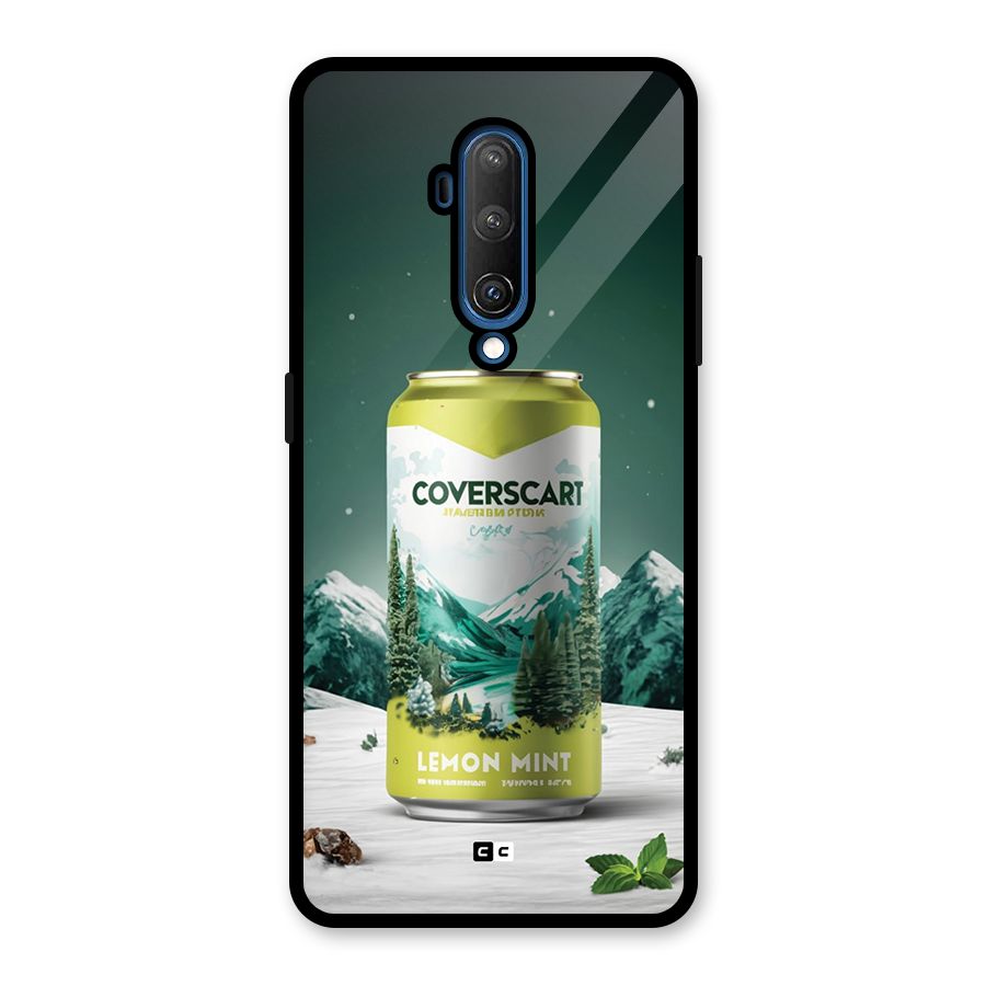 Lemon Mint Glass Back Case for OnePlus 7T Pro