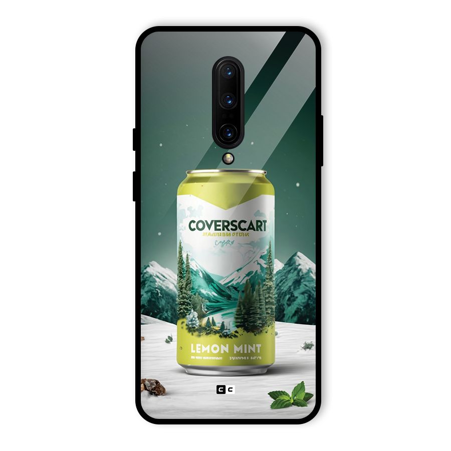 Lemon Mint Glass Back Case for OnePlus 7 Pro