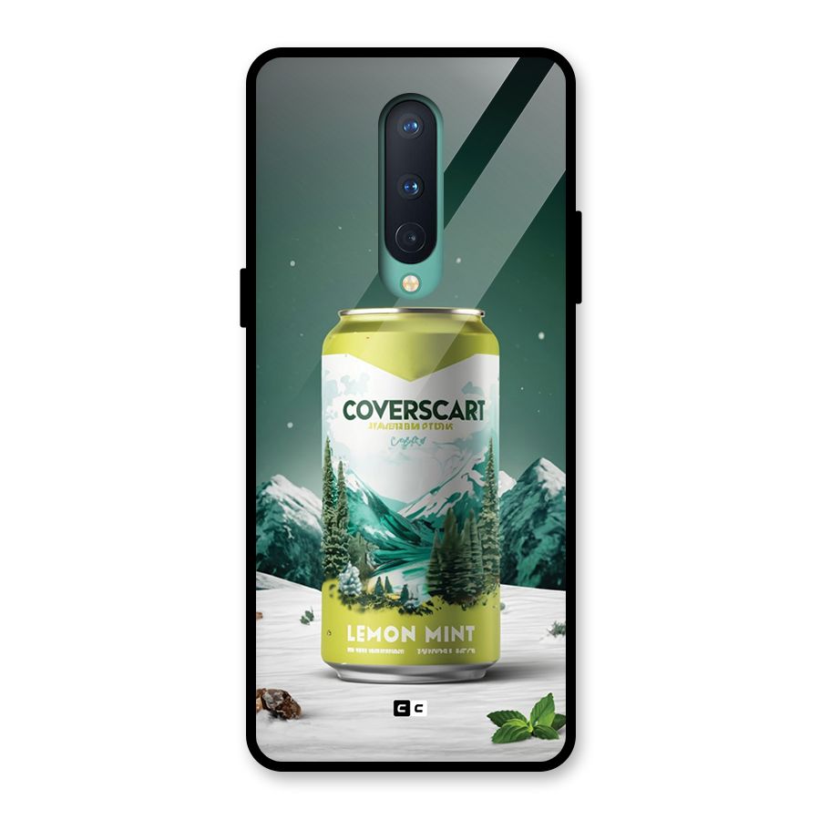 Lemon Mint Glass Back Case for OnePlus 8