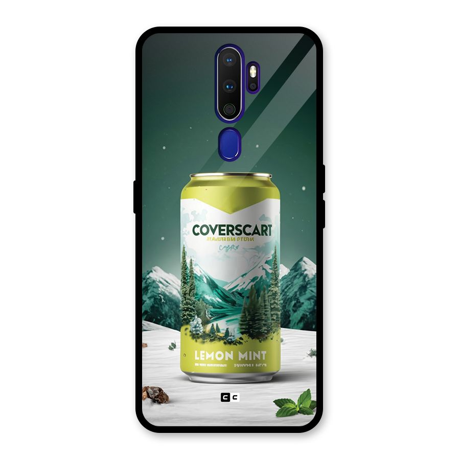 Lemon Mint Glass Back Case for Oppo A9 (2020)