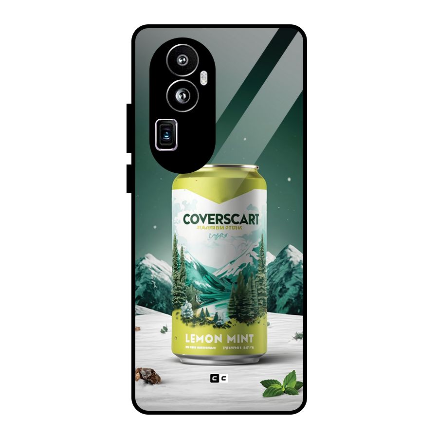 Lemon Mint Glass Back Case for Oppo Reno10 Pro Plus