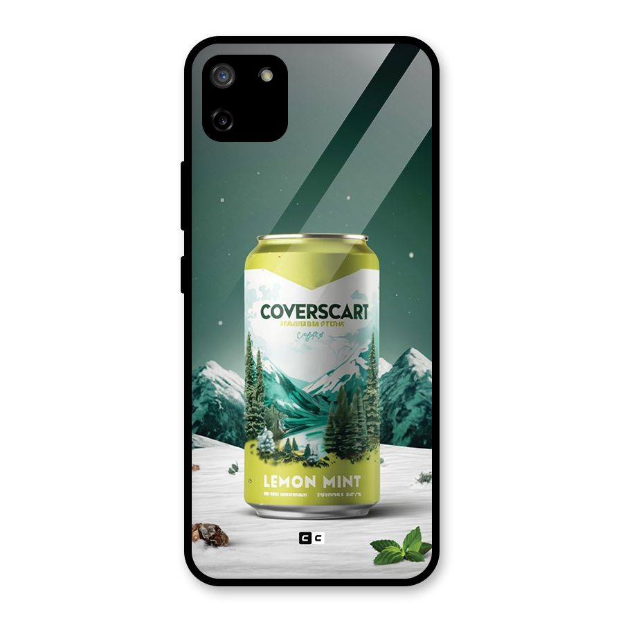 Lemon Mint Glass Back Case for Realme C11