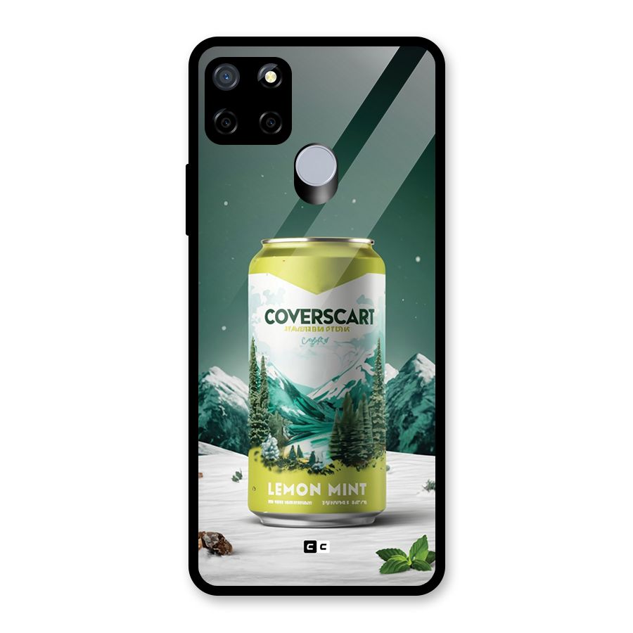 Lemon Mint Glass Back Case for Realme Narzo 20