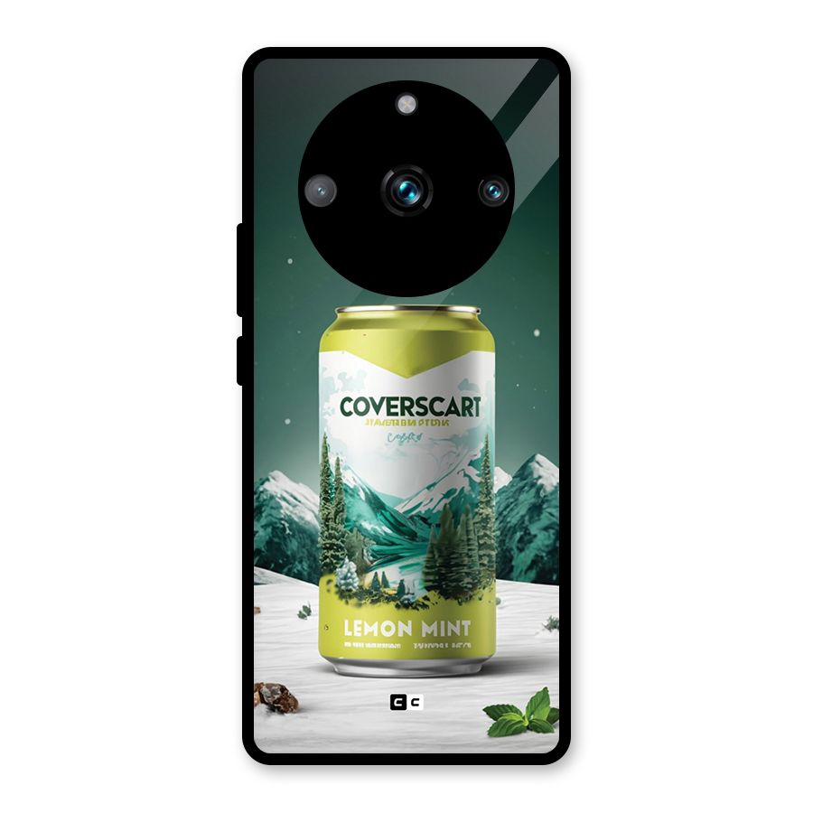 Lemon Mint Glass Back Case for Realme Narzo 60 Pro