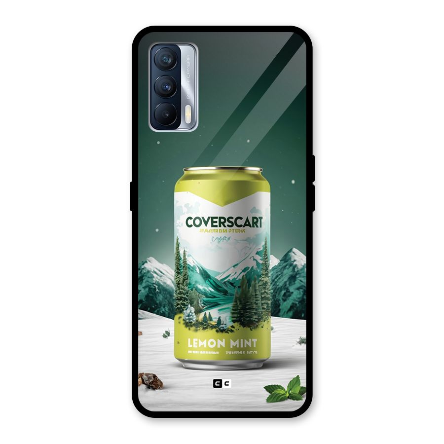 Lemon Mint Glass Back Case for Realme X7