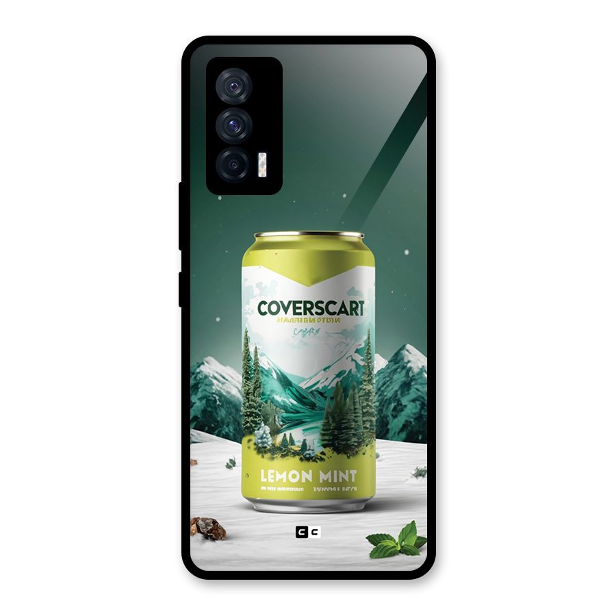 Lemon Mint Glass Back Case for Vivo iQOO 7 5G
