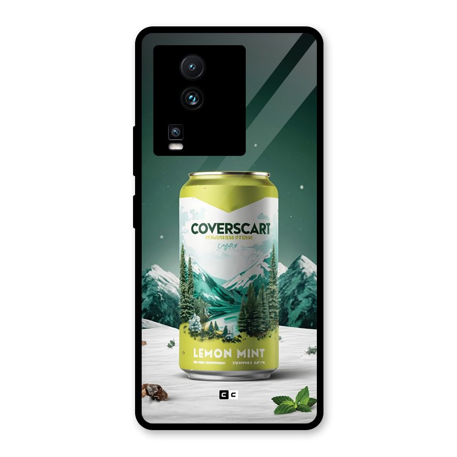 Lemon Mint Glass Back Case for Vivo iQOO Neo 7 Pro