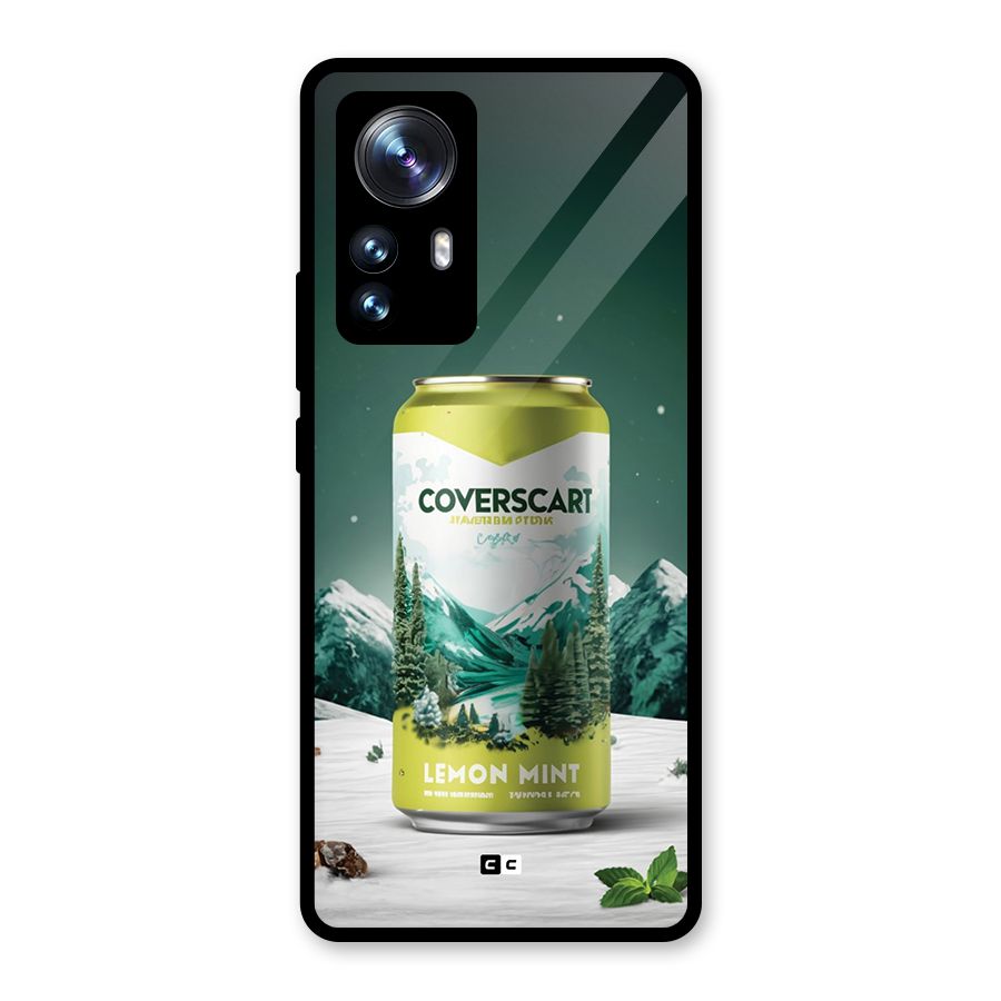 Lemon Mint Glass Back Case for Xiaomi 12 Pro
