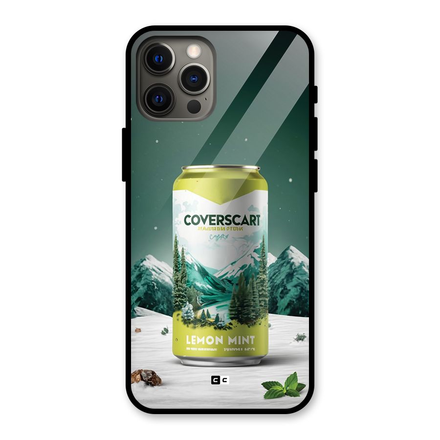 Lemon Mint Glass Back Case for iPhone 12 Pro Max