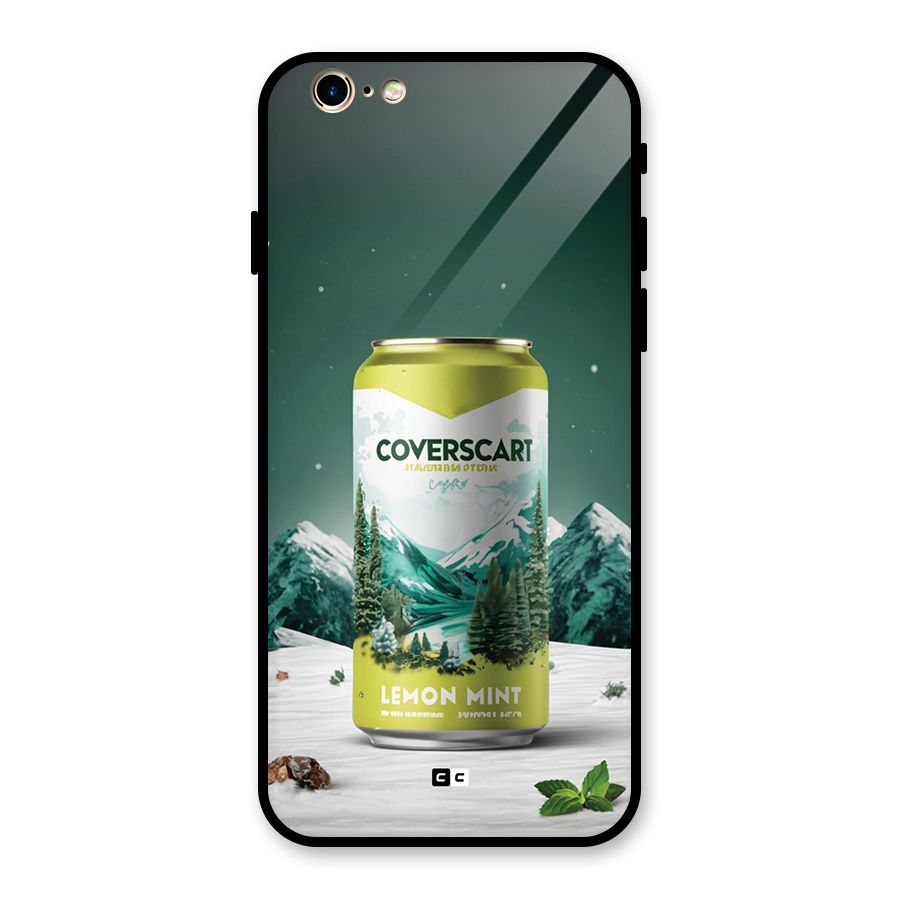 Lemon Mint Glass Back Case for iPhone 6 6S