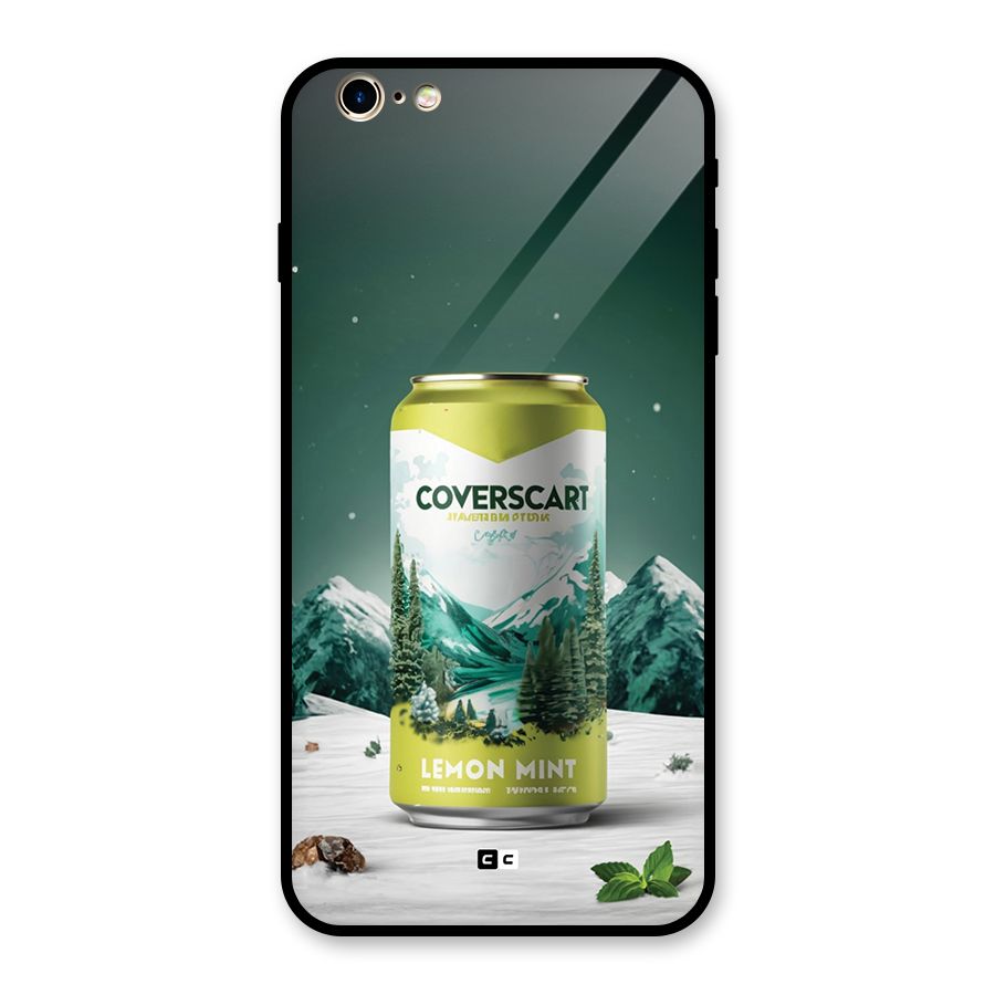 Lemon Mint Glass Back Case for iPhone 6 Plus 6S Plus