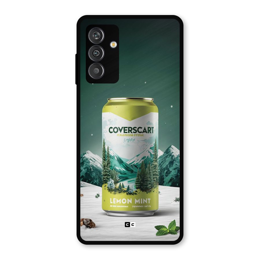 Lemon Mint Metal Back Case for Galaxy F13
