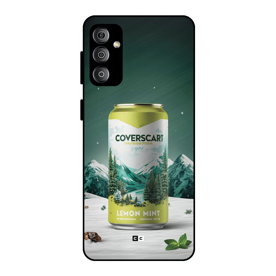 Lemon Mint Metal Back Case for Galaxy F23