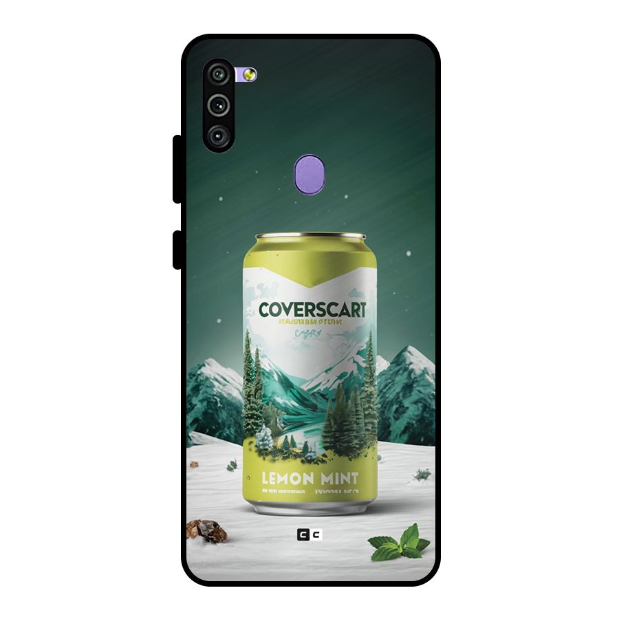 Lemon Mint Metal Back Case for Galaxy M11
