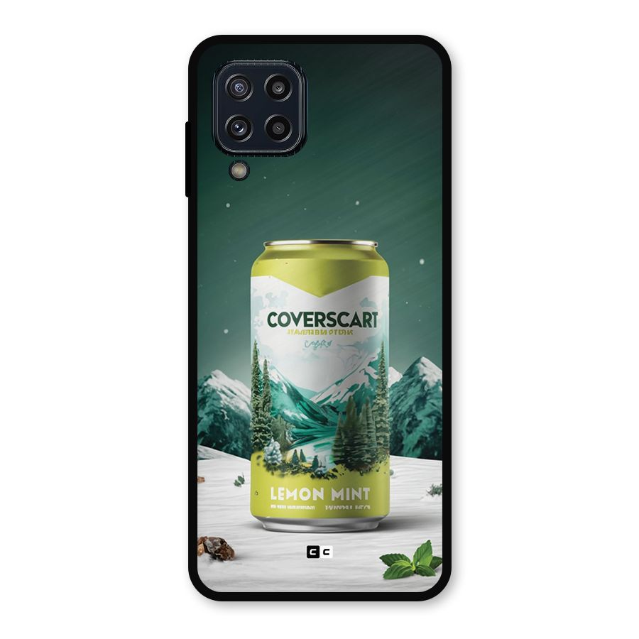 Lemon Mint Metal Back Case for Galaxy M32