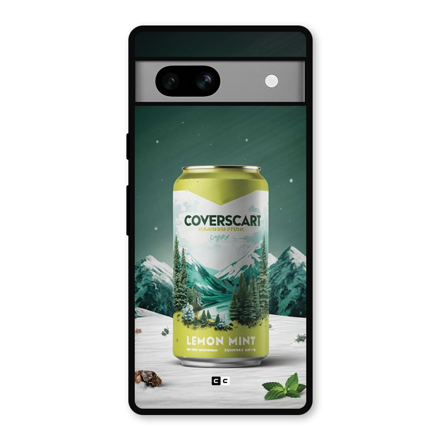 Lemon Mint Metal Back Case for Google Pixel 7a