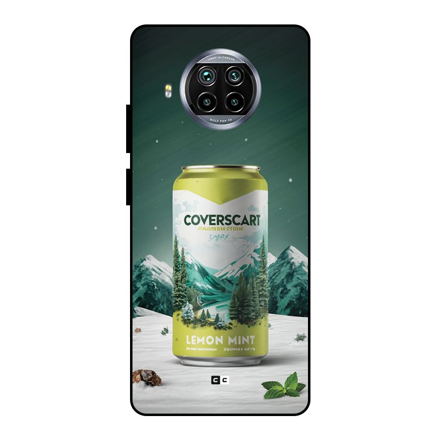 Lemon Mint Metal Back Case for Mi 10i