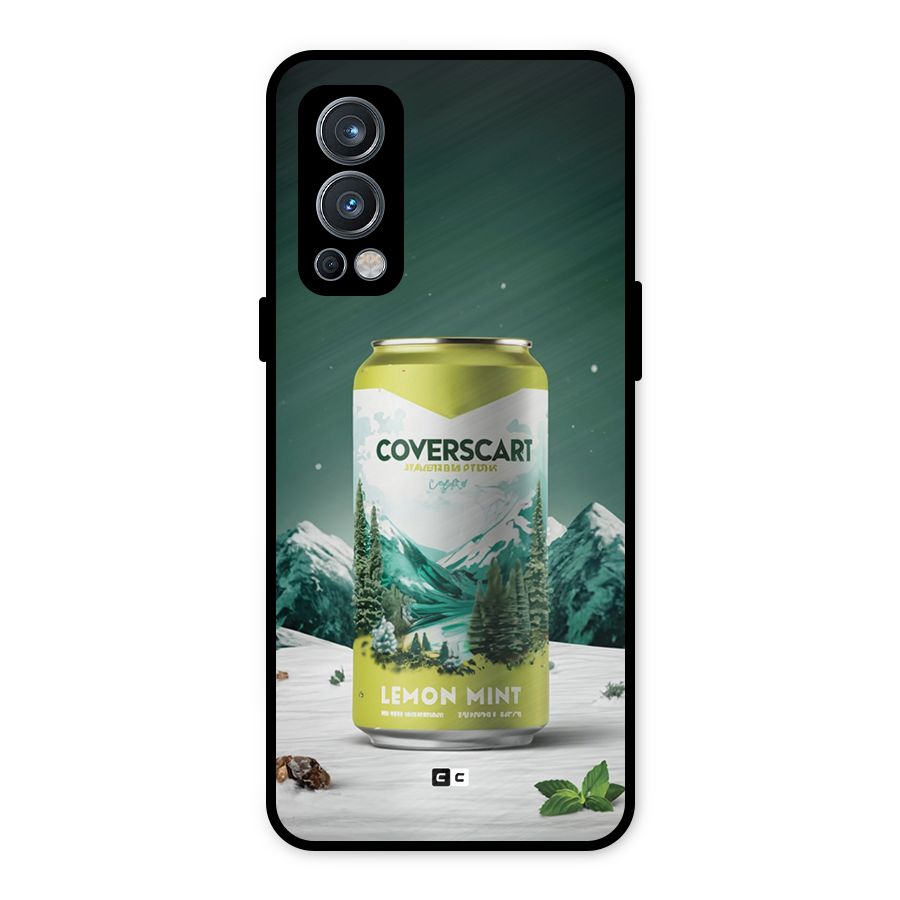 Lemon Mint Metal Back Case for OnePlus Nord 2 5G