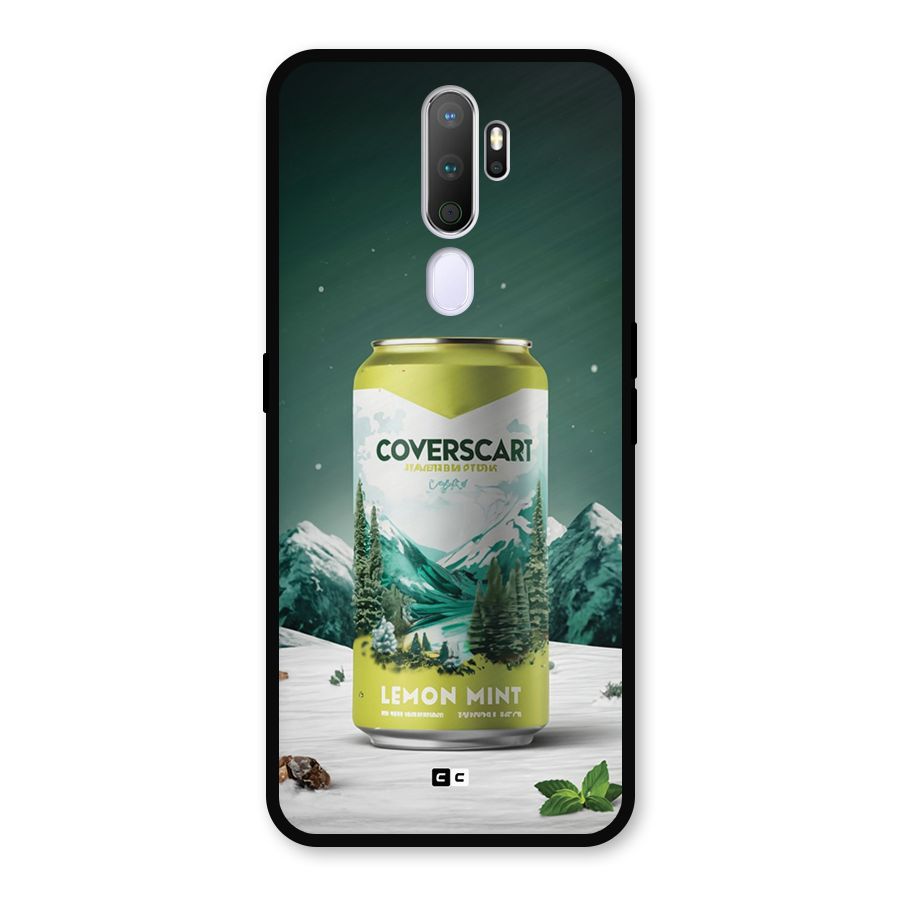 Lemon Mint Metal Back Case for Oppo A9 (2020)