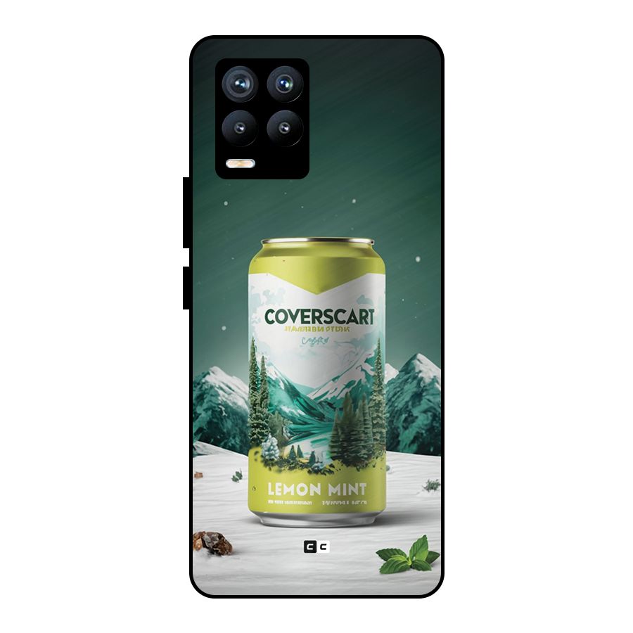 Lemon Mint Metal Back Case for Realme 8 Pro