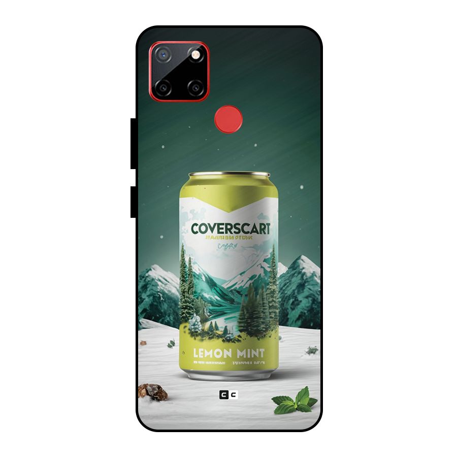 Lemon Mint Metal Back Case for Realme C12
