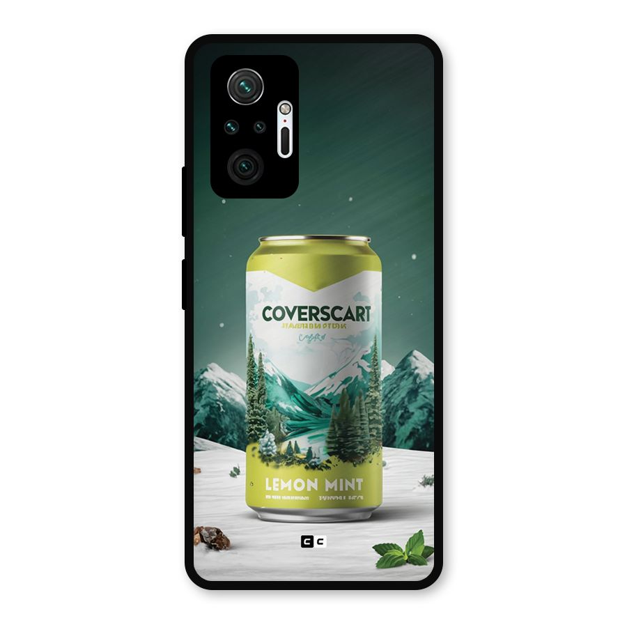 Lemon Mint Metal Back Case for Redmi Note 10 Pro Max