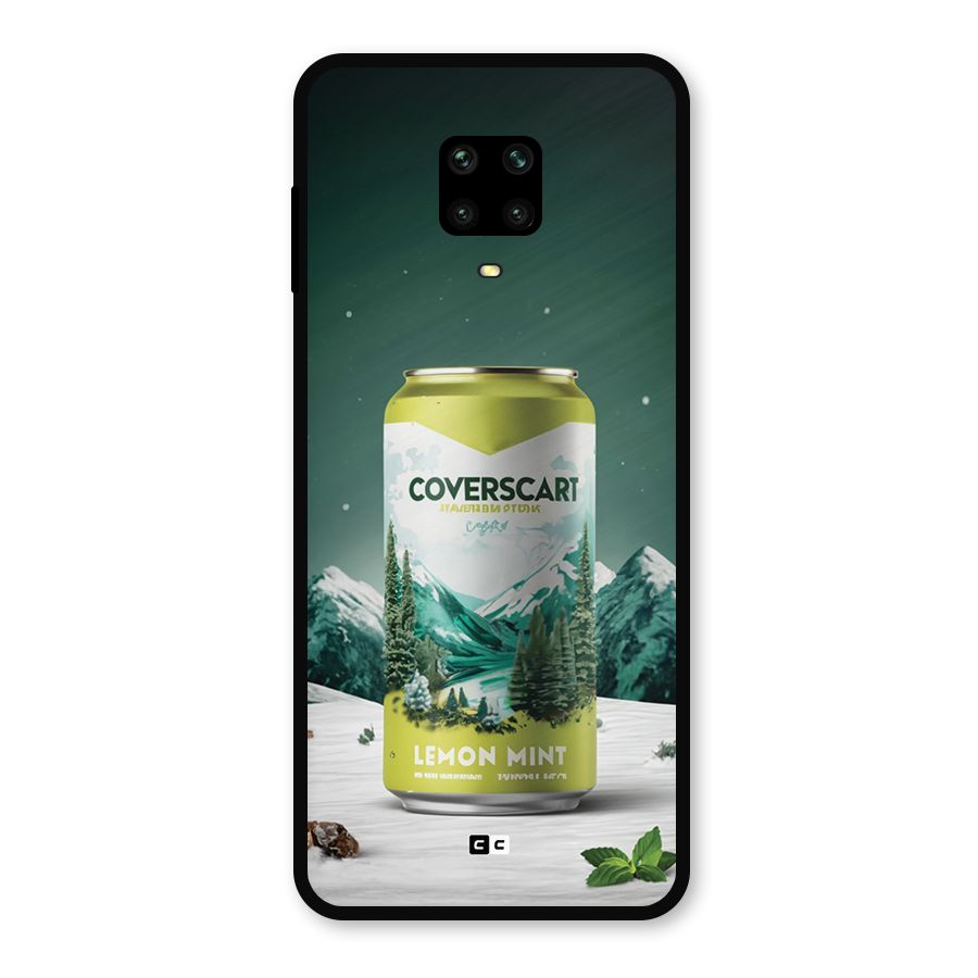 Lemon Mint Metal Back Case for Redmi Note 9 Pro Max