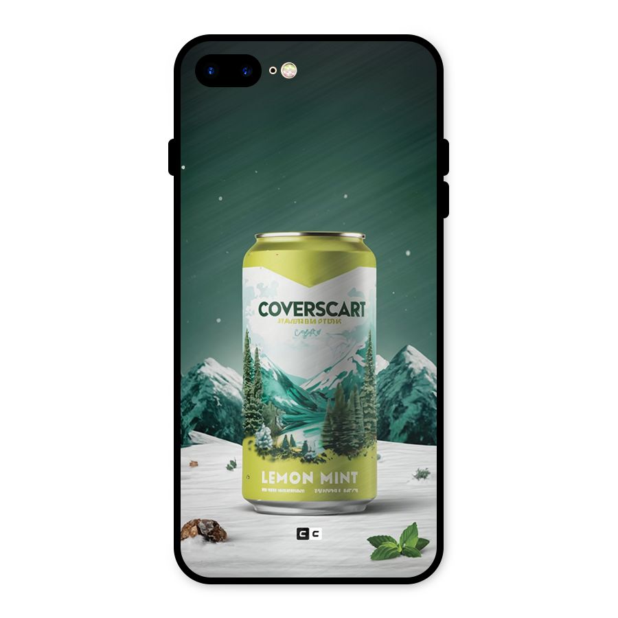 Lemon Mint Metal Back Case for iPhone 7 Plus