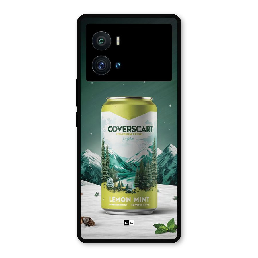 Lemon Mint Metal Back Case for iQOO 9 Pro